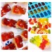 WARMWIND Silicone Gummy Bear Worm Molds Non-Stick Candy Molds FDA-Approved Chocolate Jelly Molds Dishwasher Safe 4 Bonus Droppers Blue Orange Green Purple(Set of 4) - B07CCGVWCH